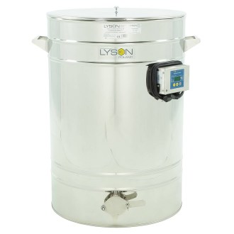 Abfüllbehälter mit Heizmantel 150l.