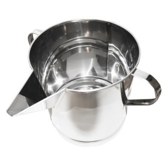 Edelstahlbehälter 14 kg