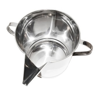 Edelstahlbehälter 14 kg