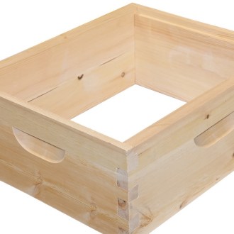 Langstroth Brutraumzarge Jumbo 285 - 10 R. - Schwalbenschwanz zinken - in Teile