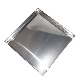 Edelstahldeckel 530x530x70