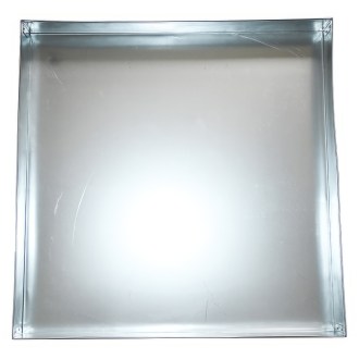 Zinndeckel 530x530x70