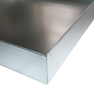 Zinndeckel 530x530x70