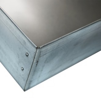 Zinndeckel 530x530x70