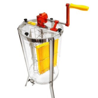 Honigschleuder Mellarius ProLine 3 Waben Transparente Dia 40