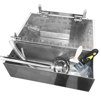 Wassergekühlte Handpresse für Mittelwände – 420 x 205 mm