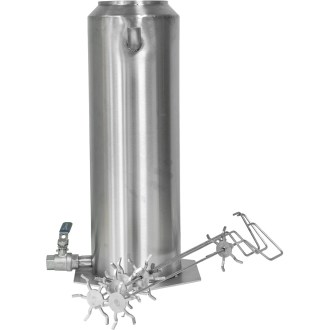 Set Kerzenhalter (3 Stk.) mit Behälter zur Kerzenherstellung