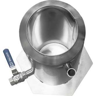 Set Kerzenhalter (3 Stk.) mit Behälter zur Kerzenherstellung