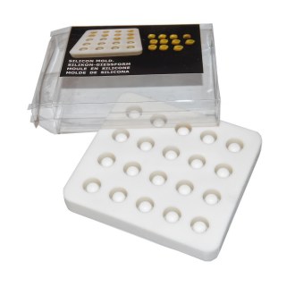 Silikonform für 20 Weiselnäpchen
