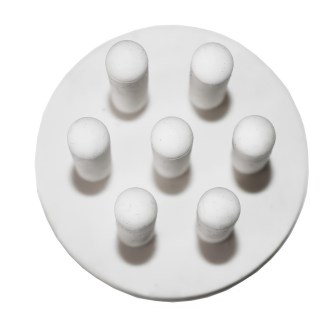Silikonform zur Herstellung von Mutterwachsschalen