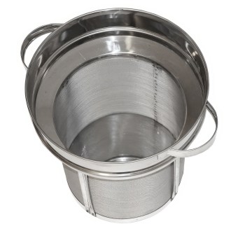 Zylindrisches Sieb für 25 kg Gebinde