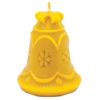 Silikonform für Kerzen – Glocke mit Schneeflocke – 8 cm – FS419