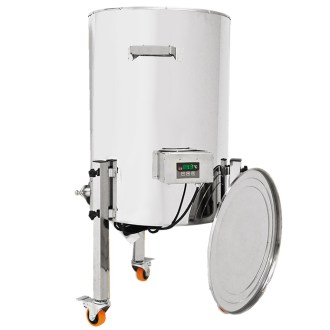Doppelwand-Abfüller mit Heizung Mellarius MaxiLine 230 V – 133 Liter / 185 kg
