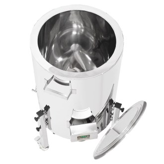 Doppelwand-Abfüller mit Heizung Mellarius MaxiLine 230 V – 133 Liter / 185 kg