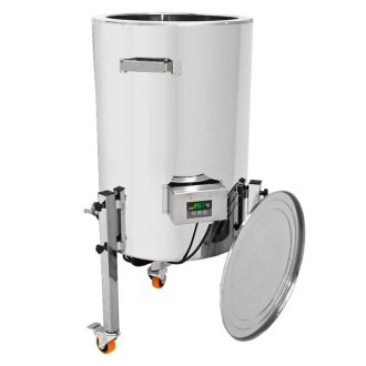 Doppelwand-Abfüller mit Heizung Mellarius MaxiLine 230 V – 185 Liter / 260 kg
