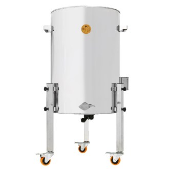 Doppelwand-Abfüller mit Heizung Mellarius MaxiLine 230 V – 185 Liter / 260 kg