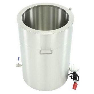 Sterilisator für Wachs mit Isoliermantel - 200 l