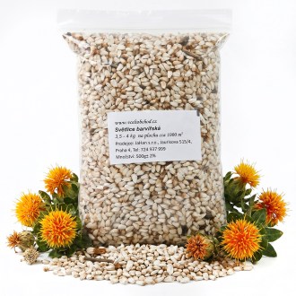 Färberdistel Saflor (Samen / Bienenweide) - 0,5 kg