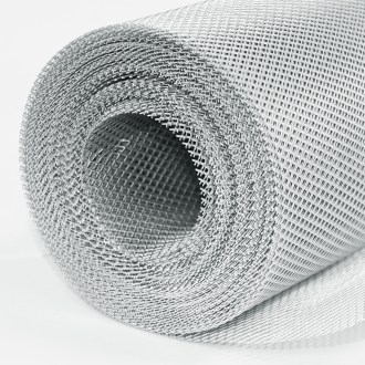 Imker-Streckmetall - Aluminium, Masche 4 mm, Rolle 0,42 × 10 m