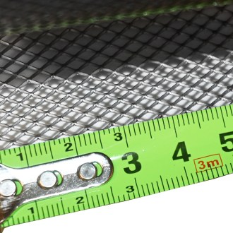 Imker-Streckmetall – Aluminium, Masche 4 mm, Rolle 0,5 × 10 m