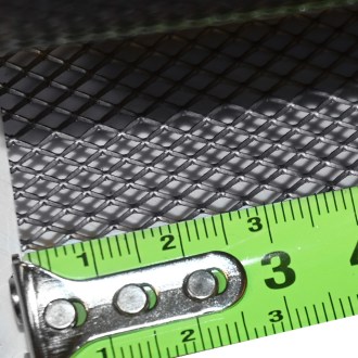 Imker-Streckmetall - Edelstahl, Masche 4 mm, Rolle 0,42 × 10 m