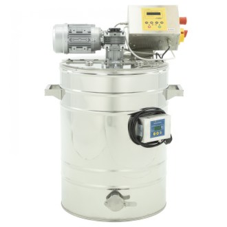 Lyson PREMIUM Honigrührgerät und Honigauftaugerät 50-200 l mit Automat - 230 V