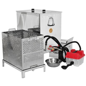 Wachsschmelzer Mellarius mit Dampferzeuger – 62 x 42 cm