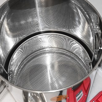 Mellarius runder Wachsschmelzer mit Dampfmeister P45