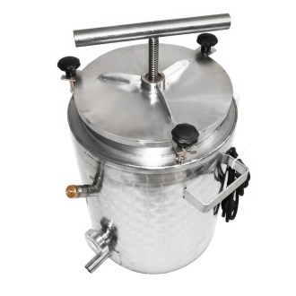 Wachskessel mit Presse 35l - elektrisch 230 V