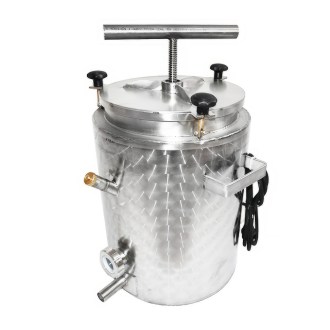 Wachskessel mit Presse 35l - elektrisch 230 V