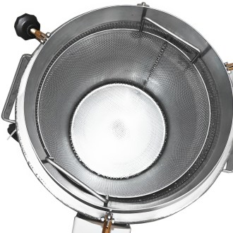 Wachskessel mit Presse 35l