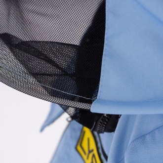 Imkerjacke mit Hut - blau - Lysoń, Gr.: S-XXL