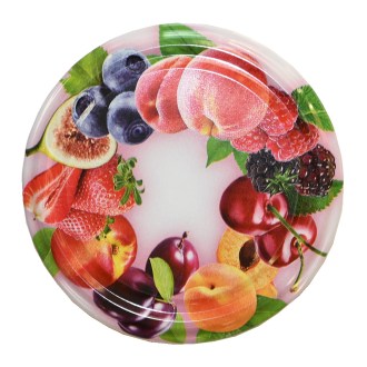 Twist-Off-Deckel für Glas TO 82 - RTS - Fruit 2