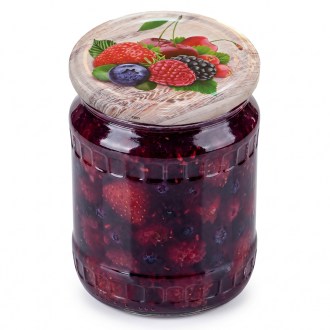 Twist-Off-Deckel für Glas TO 82 - RTS - Obst 6