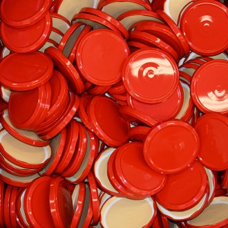 Twist-Off-Deckel für Glas TO 82 - RBS - rot - 700 Stk. - ganze Karton