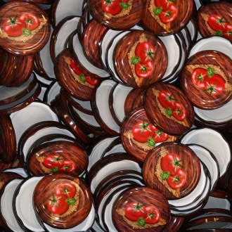 Twist-Off-Deckel für Glas TO 82 - RTS - Tomaten