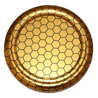 Deckel für Glas TO 82 - Bienenwabe Typ 6 - HC6
