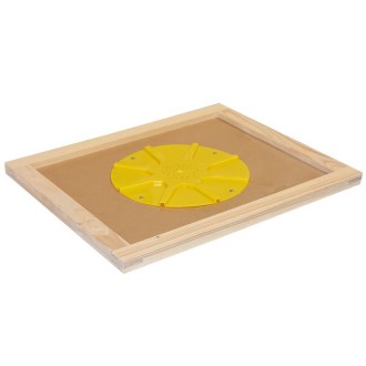 Langstrothdeckel mit Bienenflucht 8 Ausgänge - 10 R