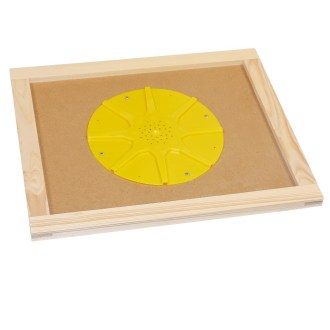 Langstrothdeckel mit Bienenflucht 8 Ausgänge - 10 R