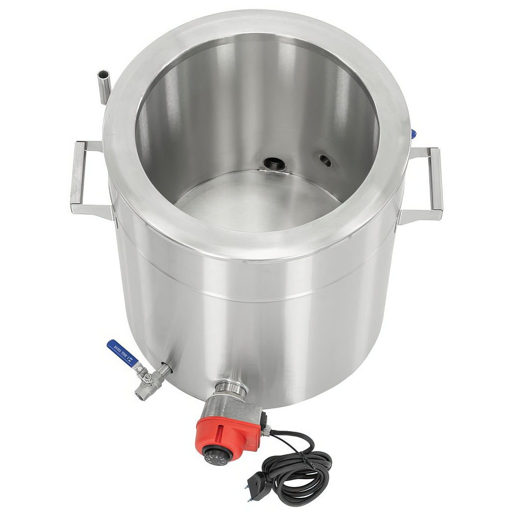 Sterilisator für Wachs - 50 l, mit Heizmantel