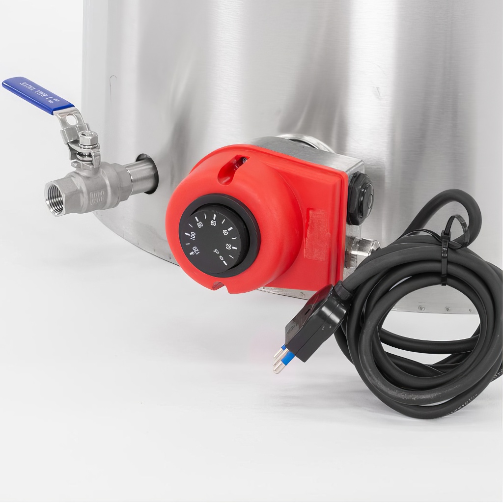 Sterilisator für Wachs - 50 l, mit Heizmantel