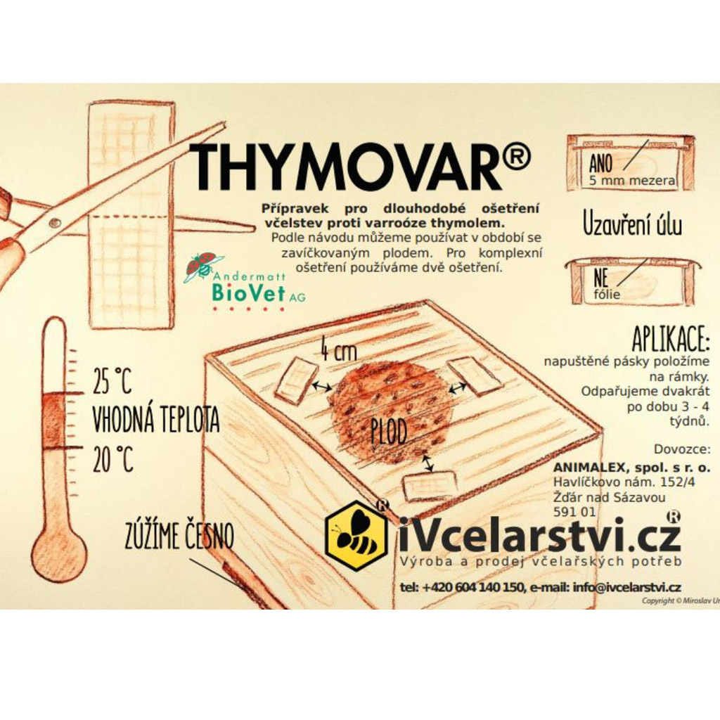 THYMOVAR Streifen 2 x 5 Stück