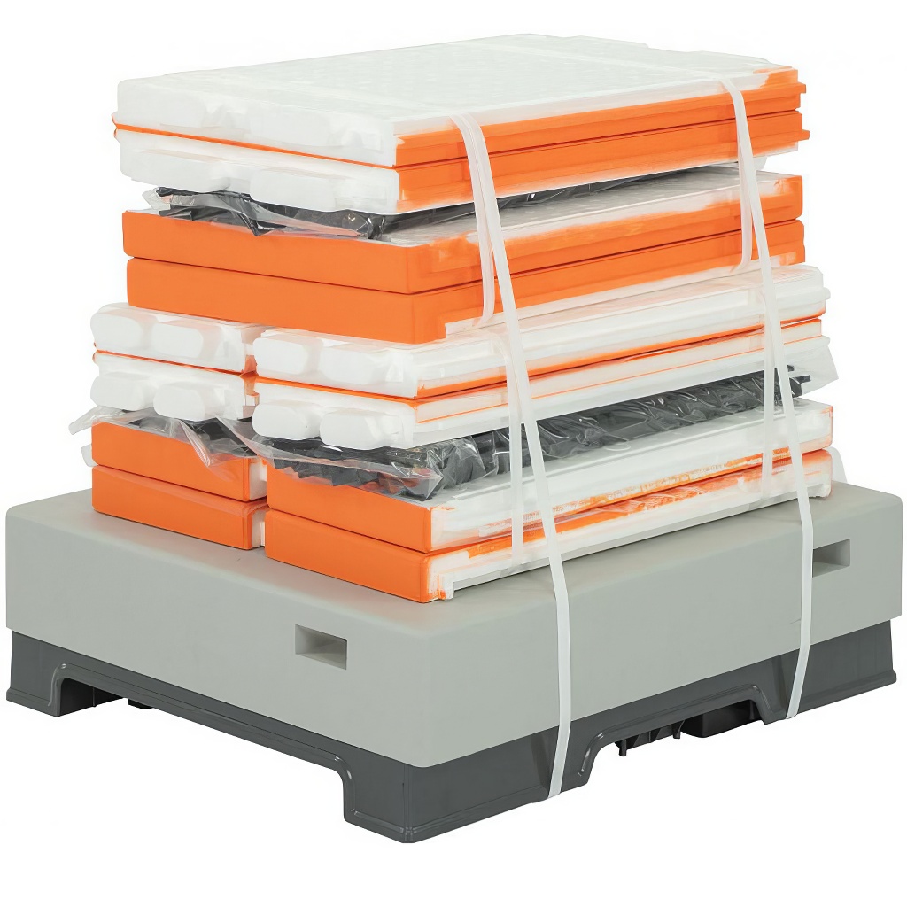 UL Dadant Blatt OPTIMA, lackiert (ORANGE), ausgelegt 10 R