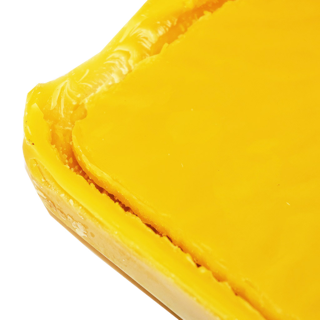 Roher Bienenwachs im Block – 500 g – zur Kerzenherstellung