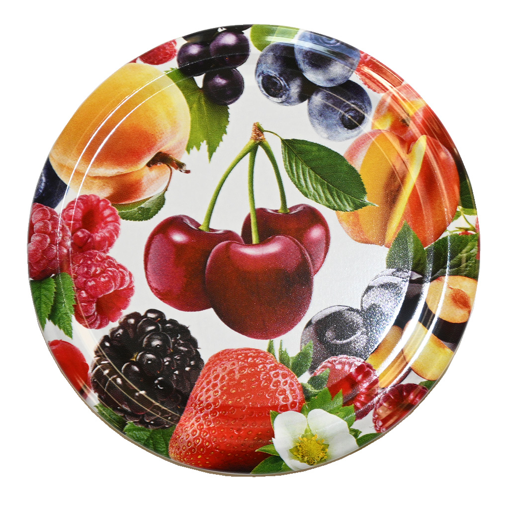 Twist-Off-Deckel für Glas TO 82 - RTS - Fruit 1