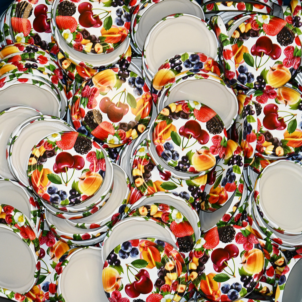 Twist-Off-Deckel für Glas TO 82 - RTS - Fruit 1