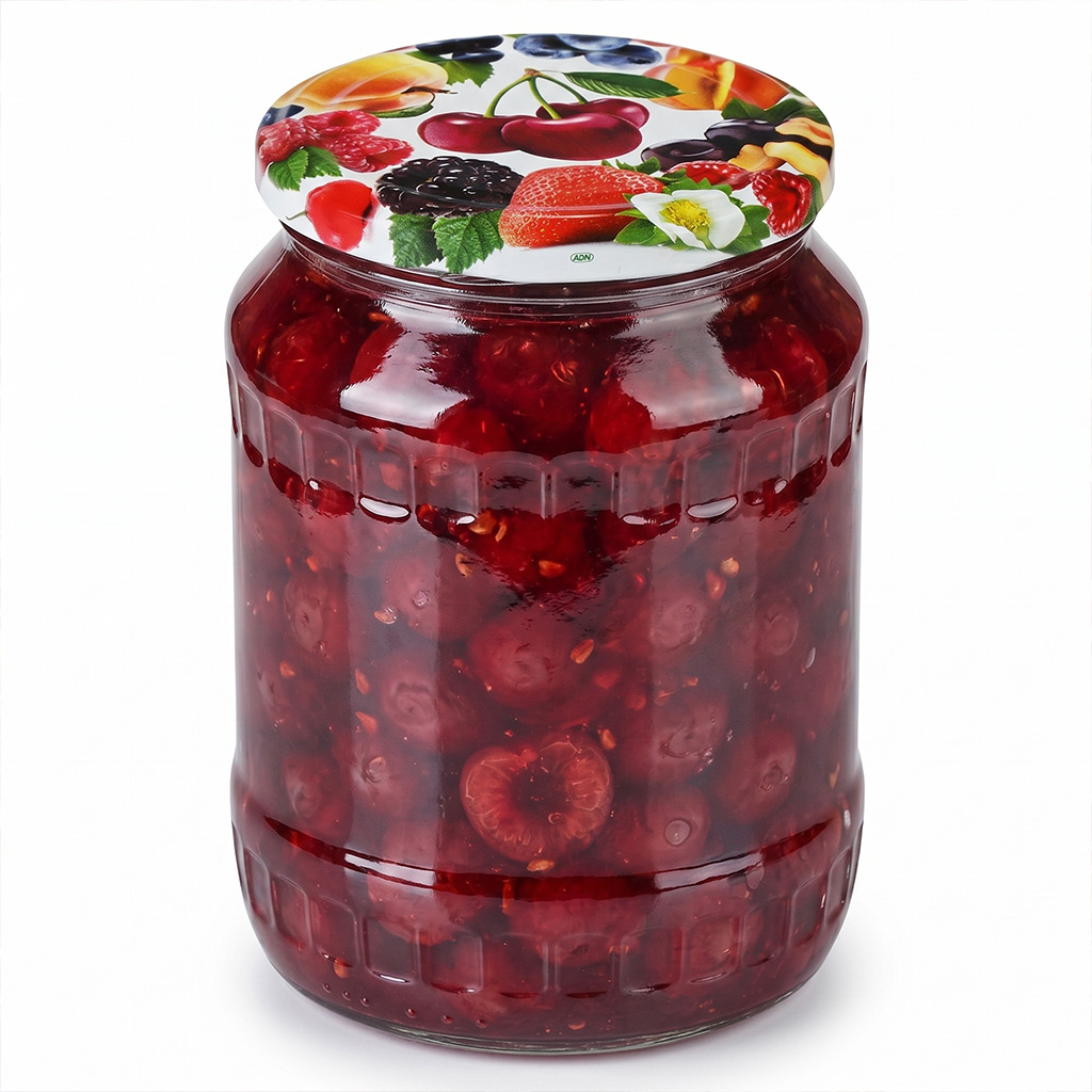 Twist-Off-Deckel für Glas TO 82 - RTS - Fruit 1