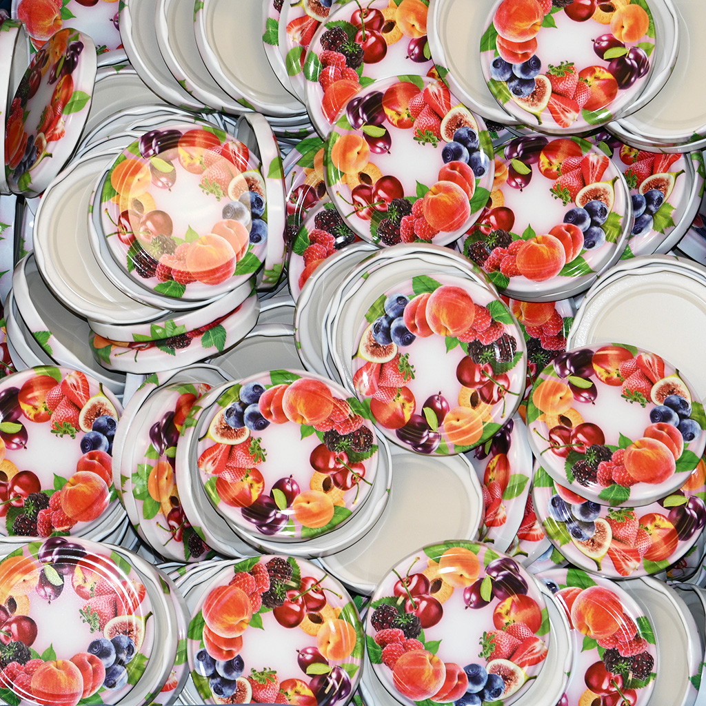 Twist-Off-Deckel für Glas TO 82 - RTS - Fruit 2