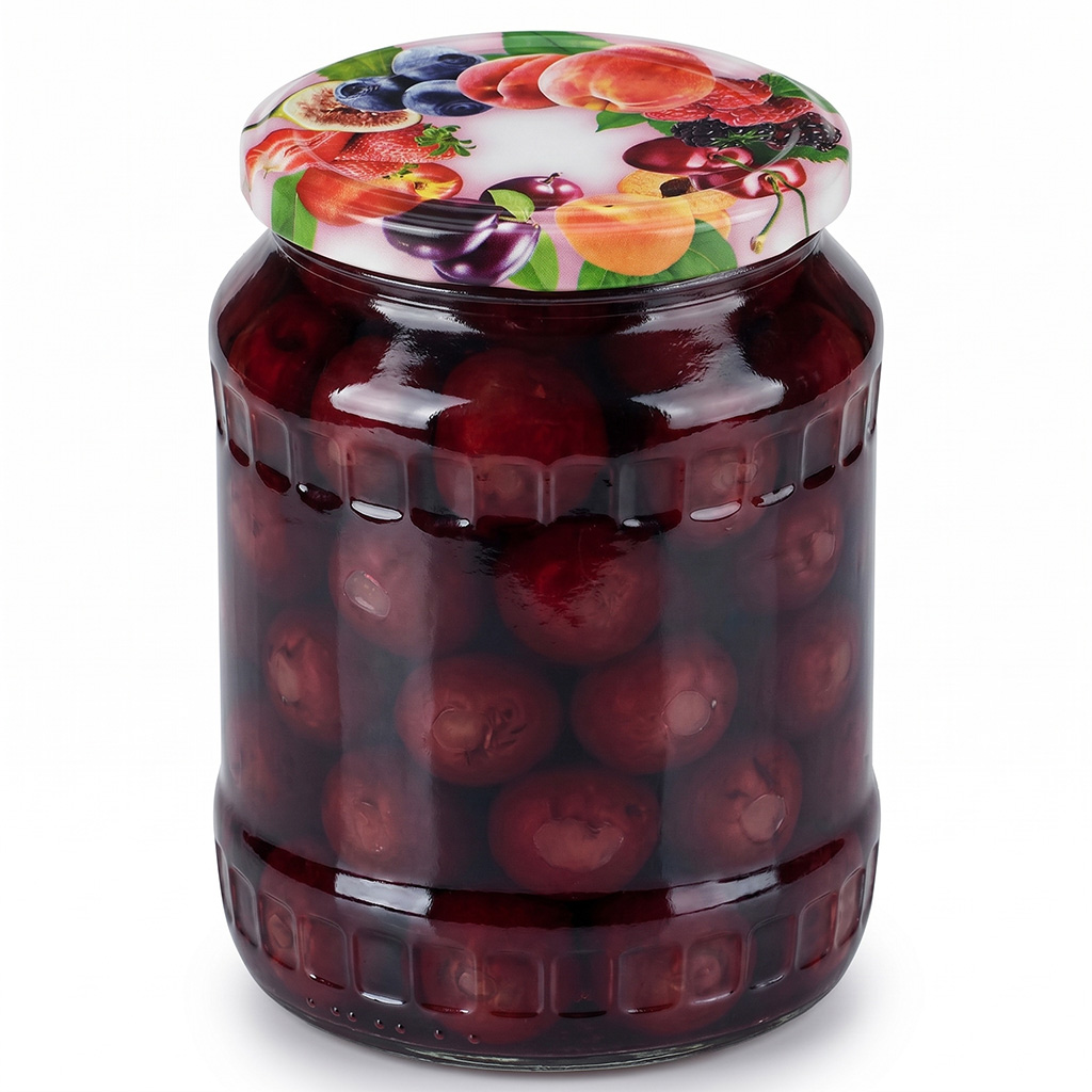Twist-Off-Deckel für Glas TO 82 - RTS - Fruit 2