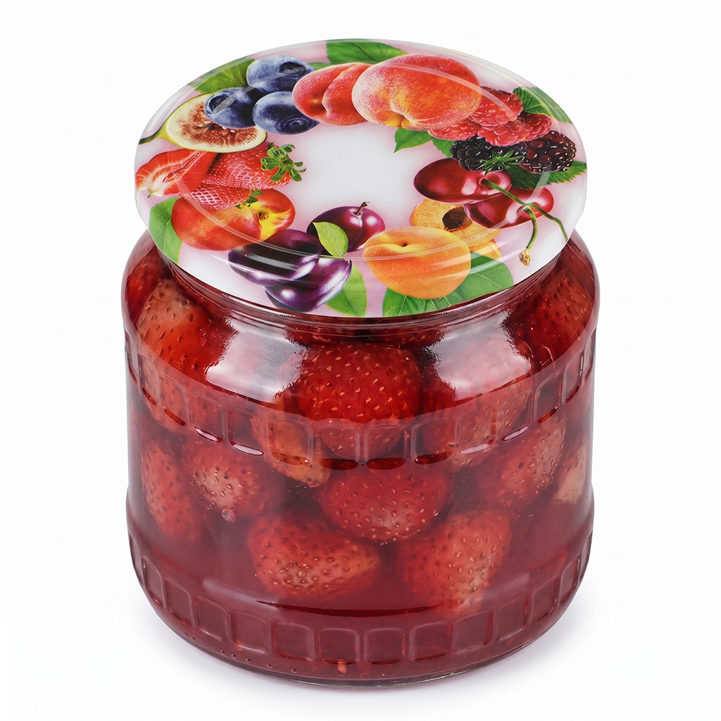 Twist-Off-Deckel für Glas TO 82 - RTS - Fruit 2